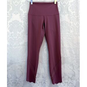 Lululemon Women’s Wunder Under High-Rise Crop 23" Scallop Luxtreme Size 2 GUC